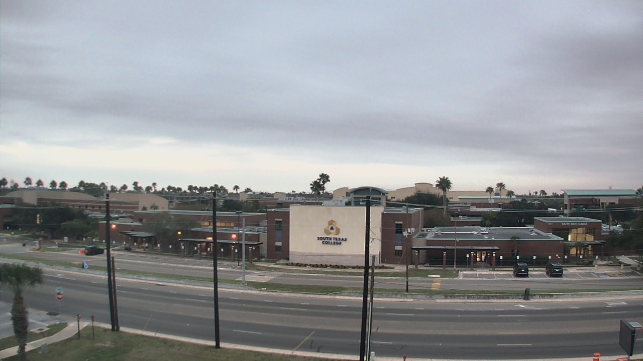 Thumbnail for current weather camera view from South Texas College (old 2013 unit) in McAllen, Texas