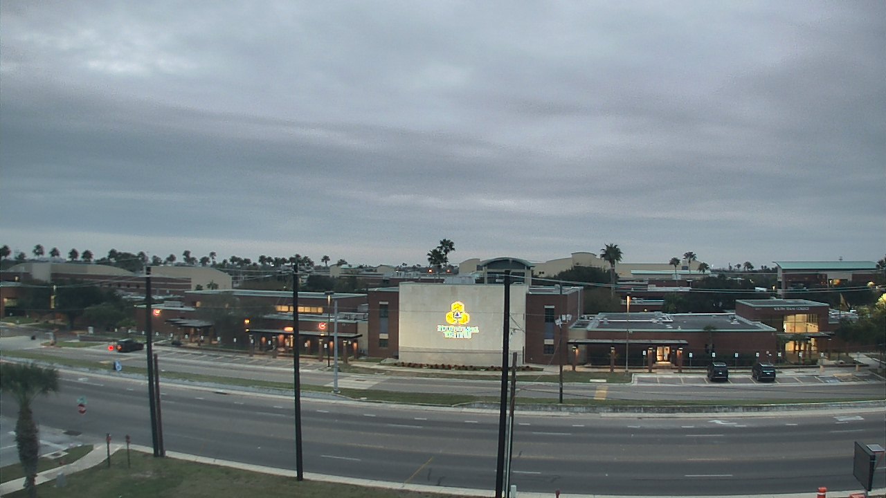 Thumbnail for current weather camera view from South Texas College (old 2013 unit) in McAllen, Texas
