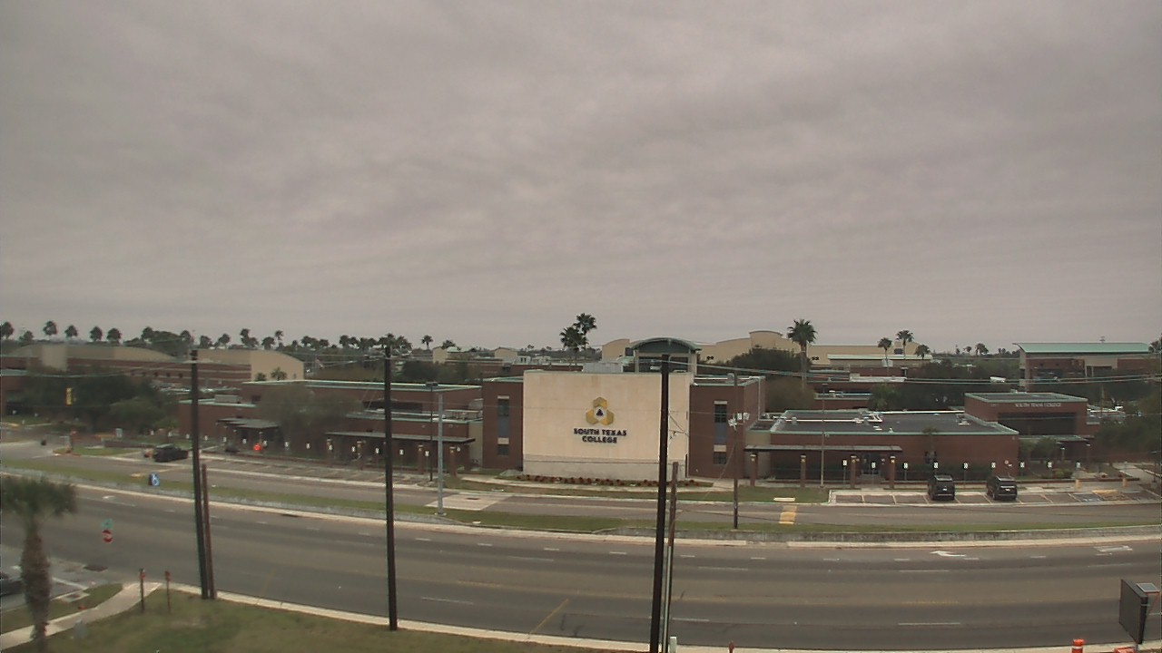 Thumbnail for current weather camera view from South Texas College (old 2013 unit) in McAllen, Texas
