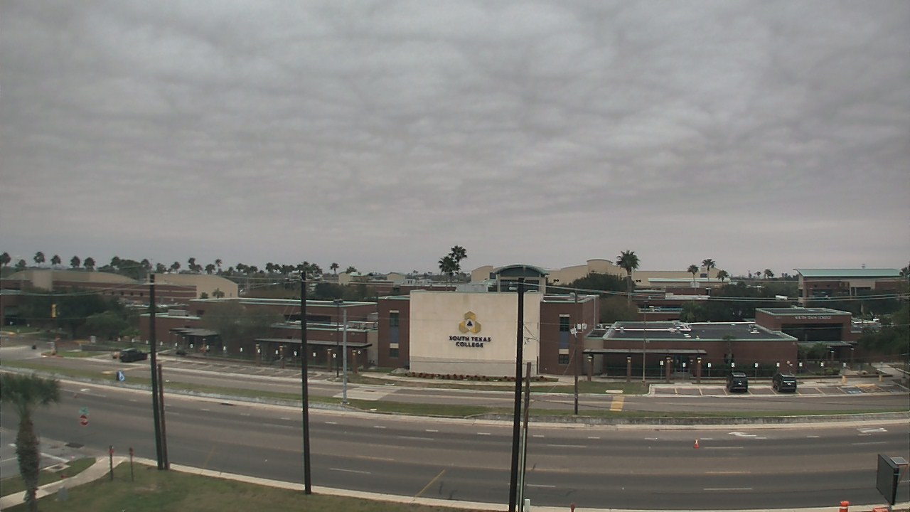 Thumbnail for current weather camera view from South Texas College (old 2013 unit) in McAllen, Texas