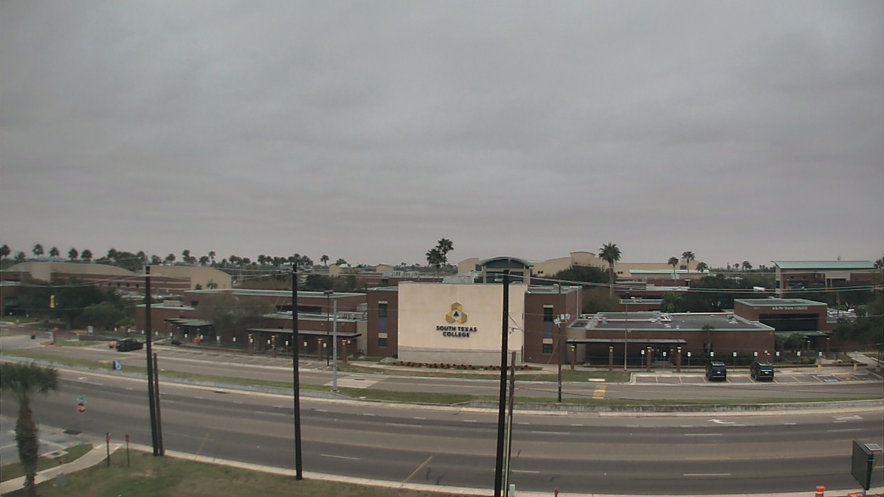 Thumbnail for current weather camera view from South Texas College (old 2013 unit) in McAllen, Texas