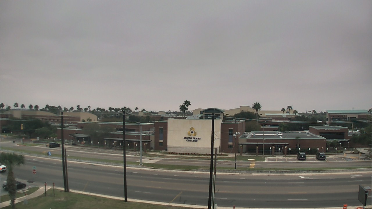 Thumbnail for current weather camera view from South Texas College (old 2013 unit) in McAllen, Texas