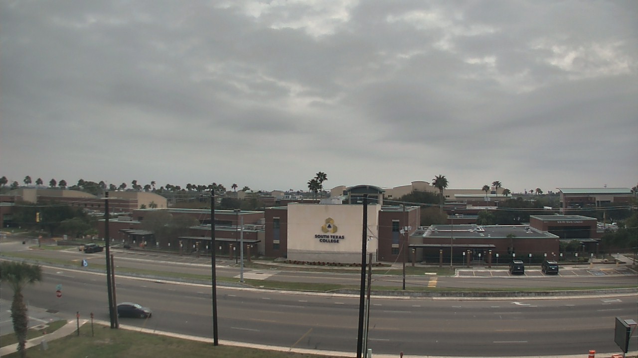 Thumbnail for current weather camera view from South Texas College (old 2013 unit) in McAllen, Texas