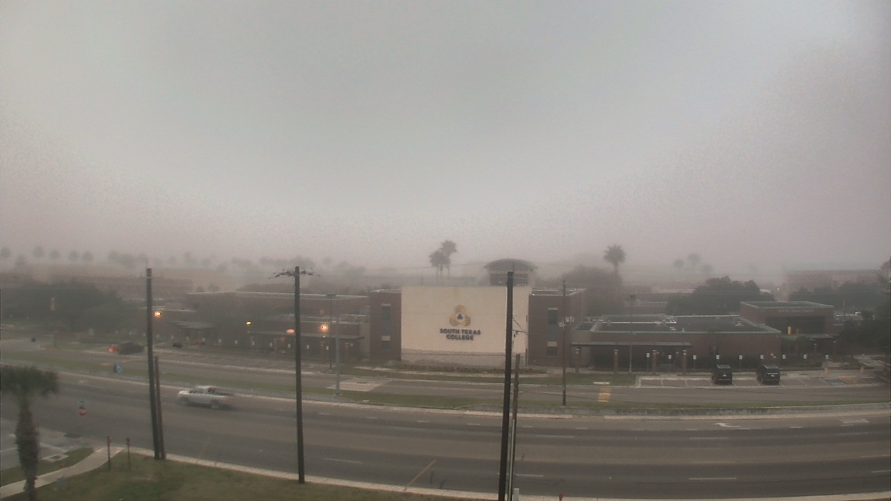 Thumbnail for current weather camera view from South Texas College (old 2013 unit) in McAllen, Texas