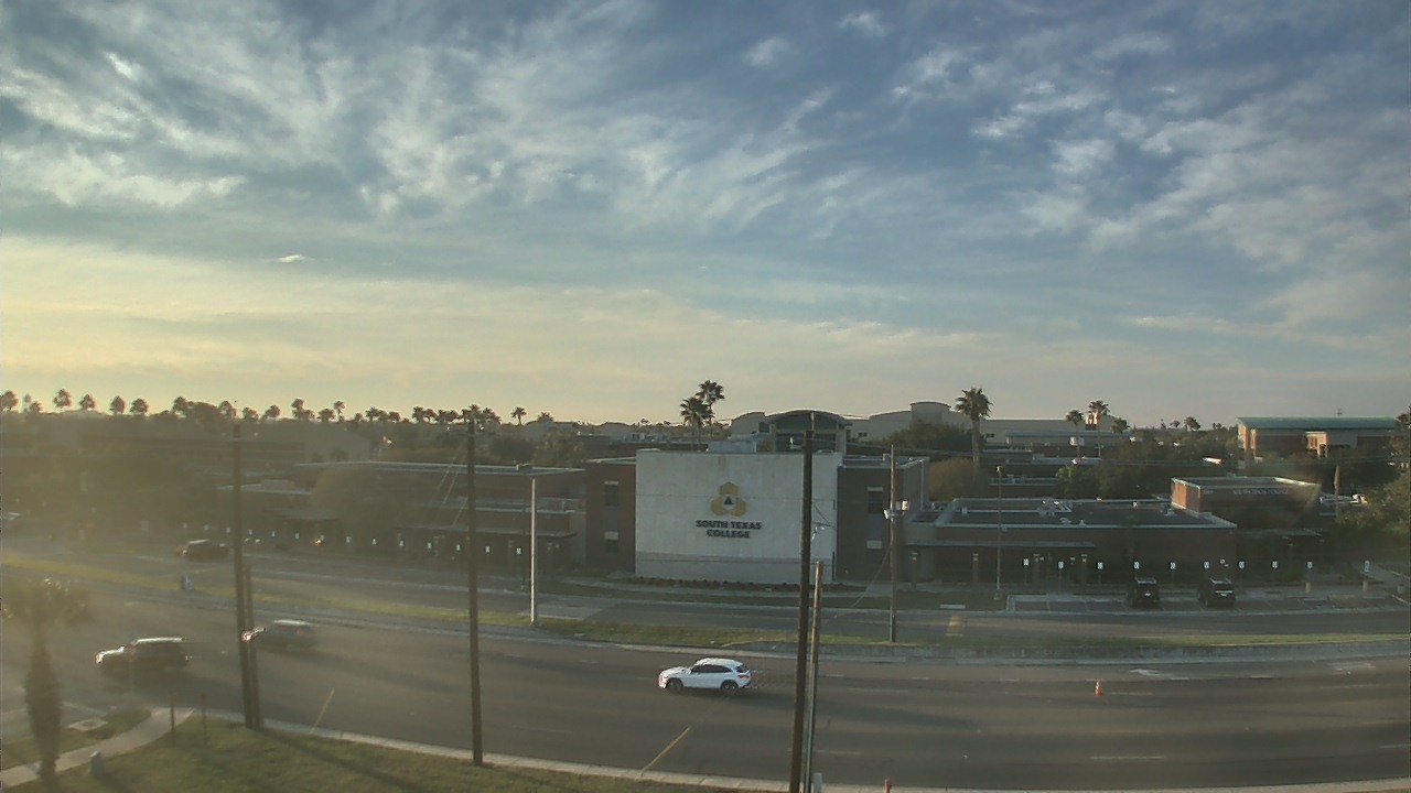Thumbnail for current weather camera view from South Texas College (old 2013 unit) in McAllen, Texas