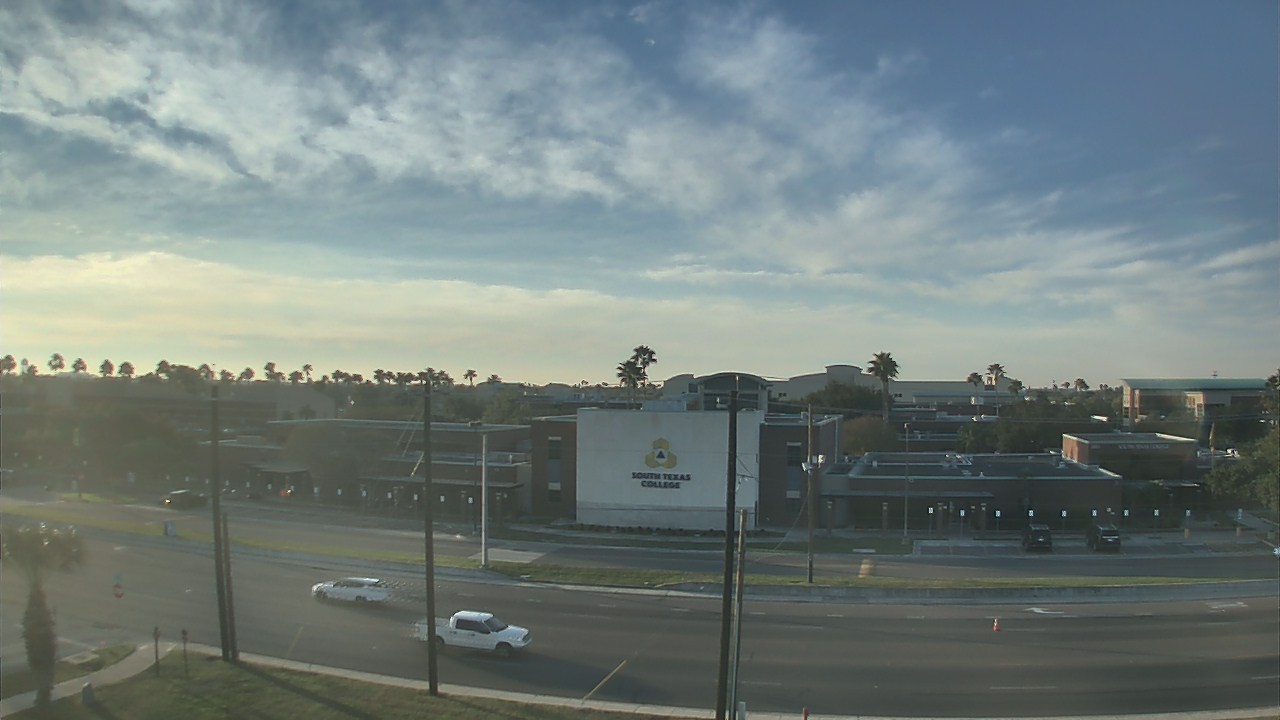 Thumbnail for current weather camera view from South Texas College (old 2013 unit) in McAllen, Texas