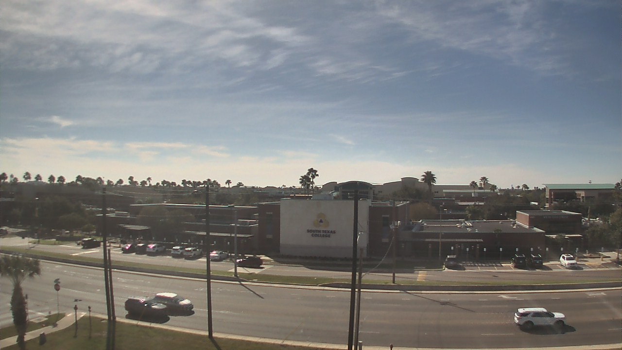 Thumbnail for current weather camera view from South Texas College (old 2013 unit) in McAllen, Texas