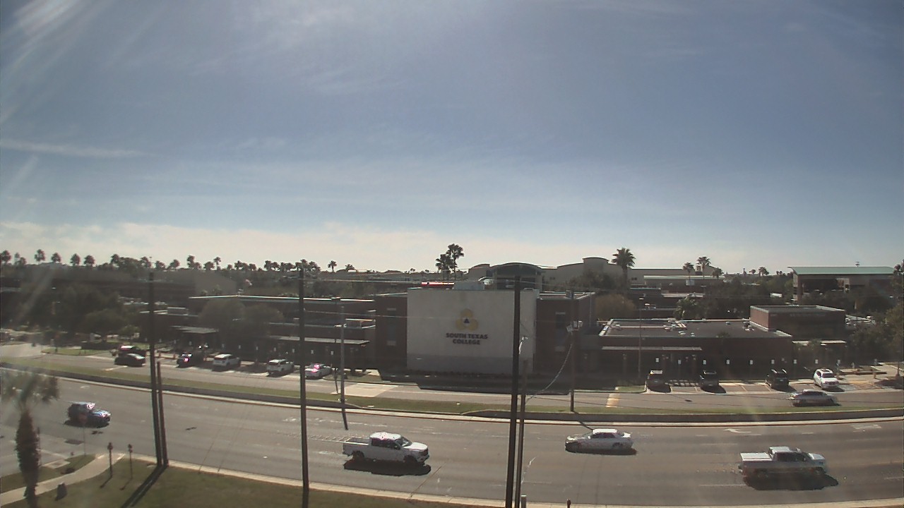 Thumbnail for current weather camera view from South Texas College (old 2013 unit) in McAllen, Texas