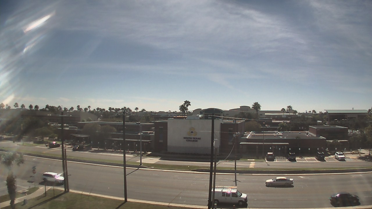 Thumbnail for current weather camera view from South Texas College (old 2013 unit) in McAllen, Texas