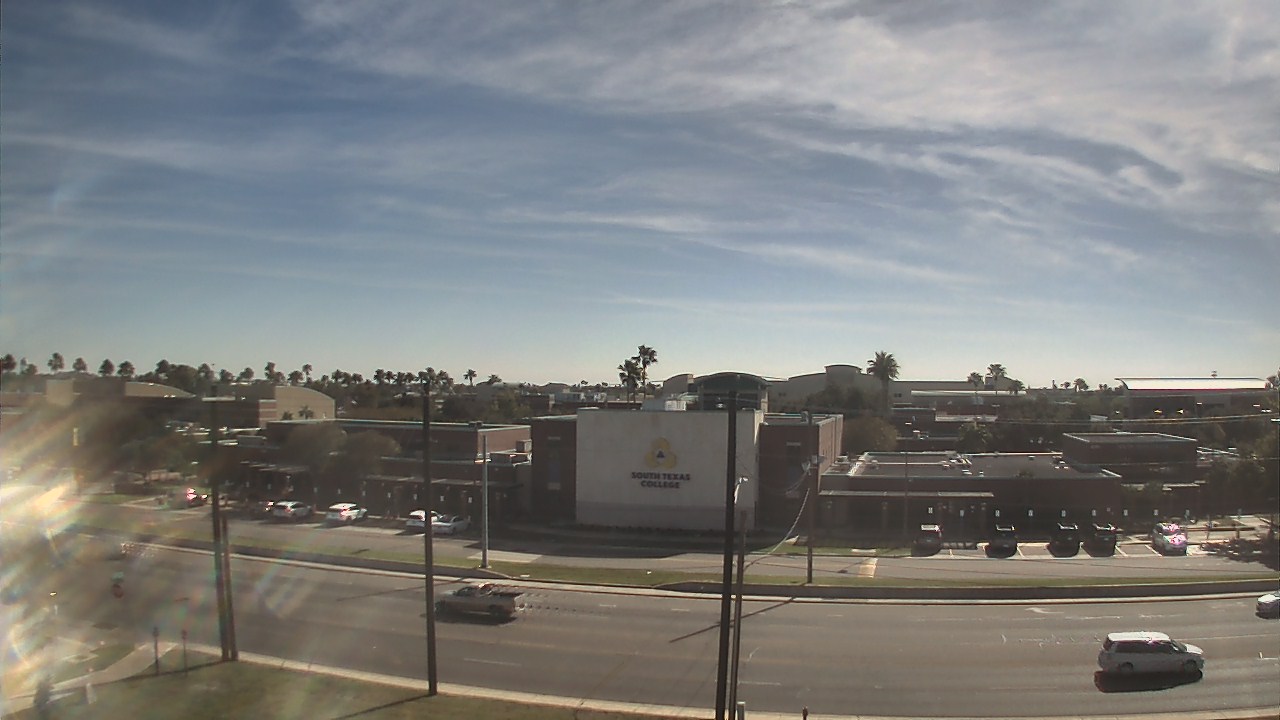 Thumbnail for current weather camera view from South Texas College (old 2013 unit) in McAllen, Texas