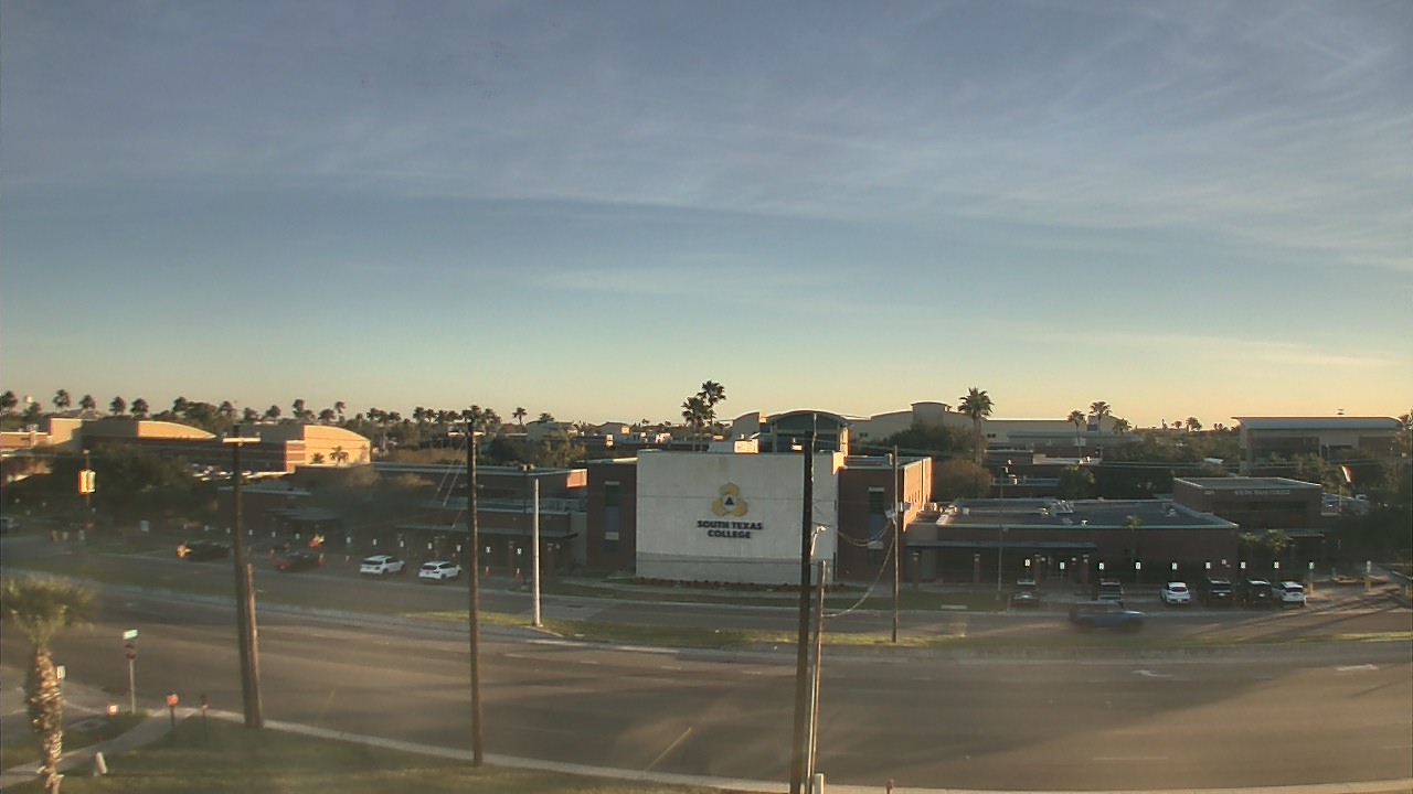 Thumbnail for current weather camera view from South Texas College (old 2013 unit) in McAllen, Texas