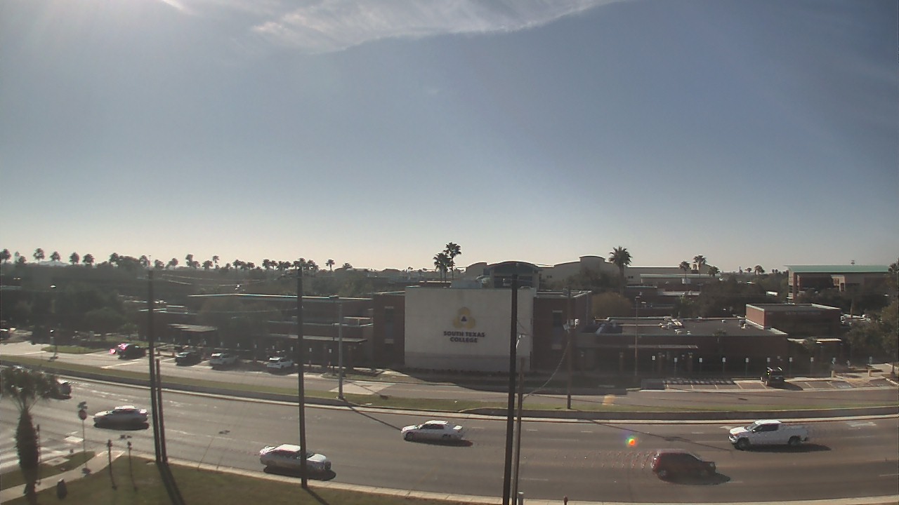 Thumbnail for current weather camera view from South Texas College (old 2013 unit) in McAllen, Texas