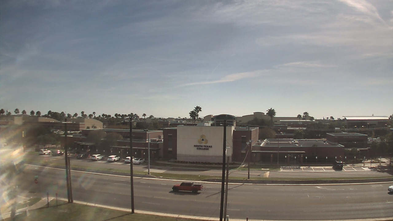 Thumbnail for current weather camera view from South Texas College (old 2013 unit) in McAllen, Texas
