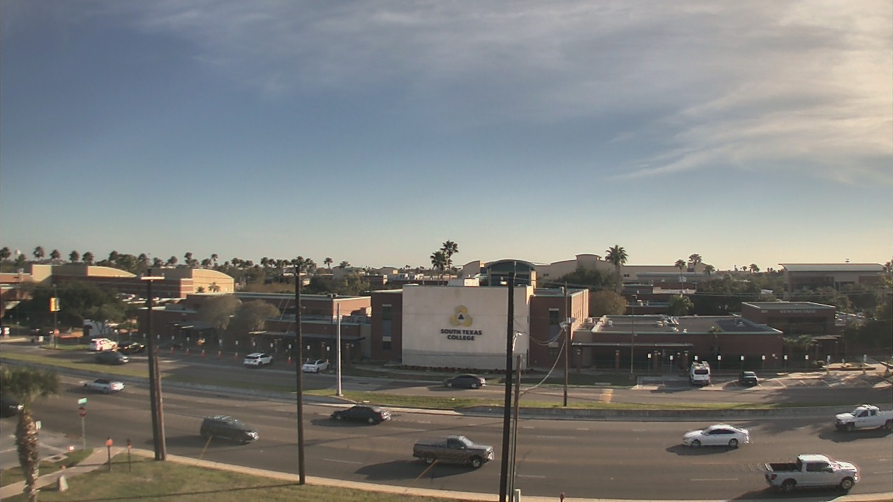 Thumbnail for current weather camera view from South Texas College (old 2013 unit) in McAllen, Texas