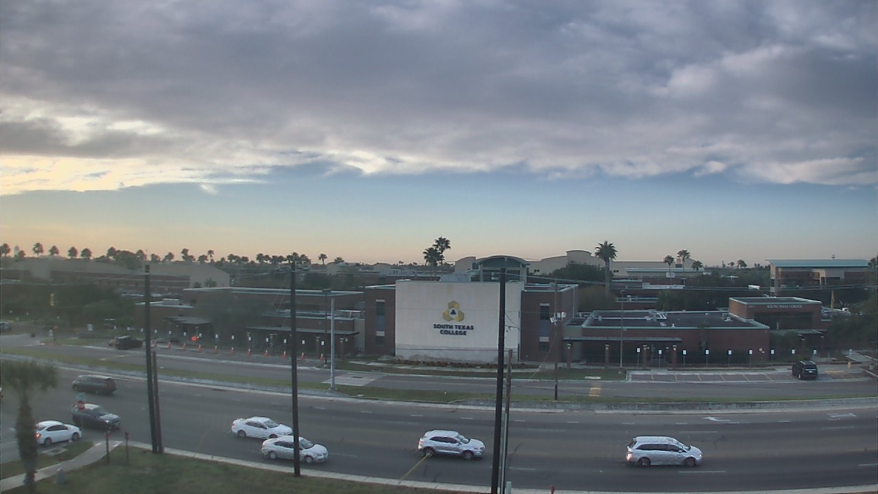 Thumbnail for current weather camera view from South Texas College (old 2013 unit) in McAllen, Texas