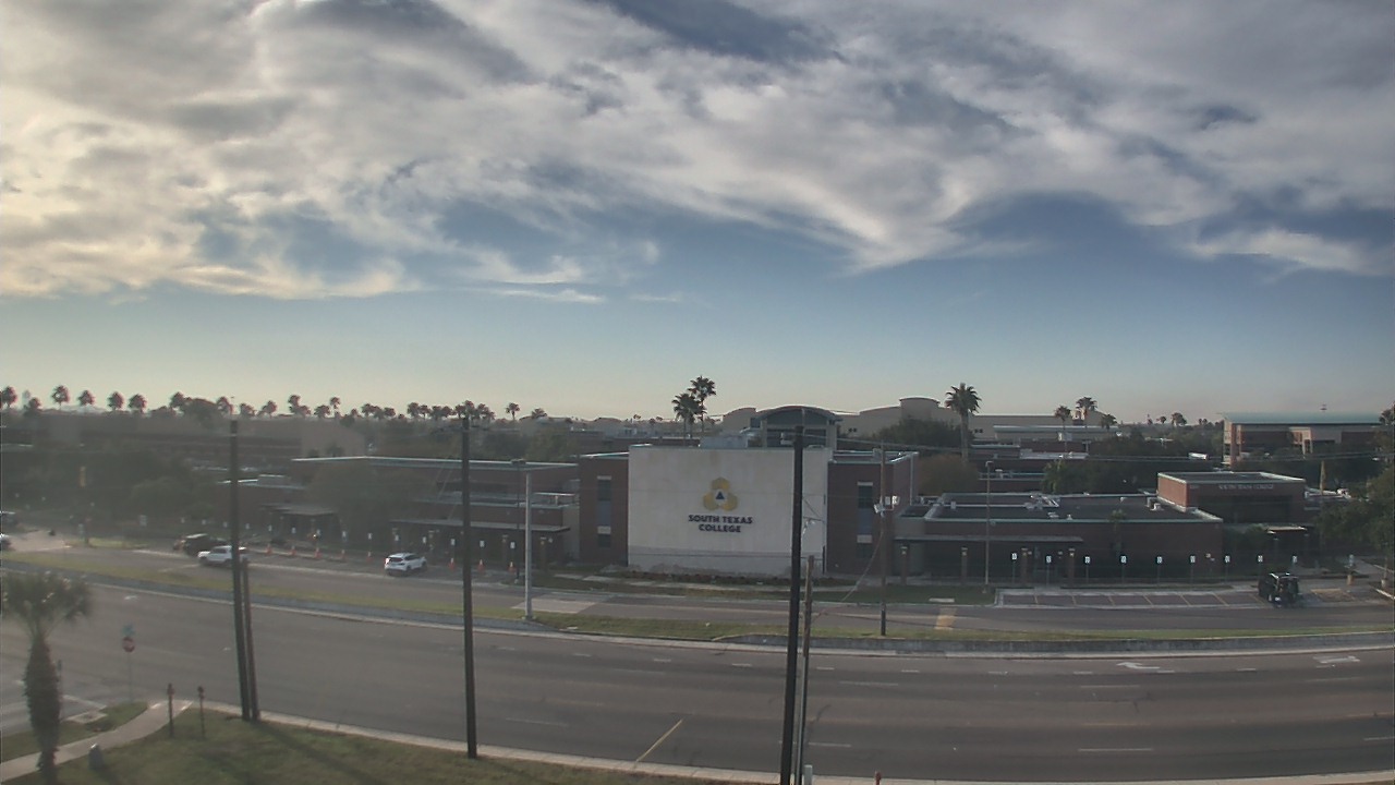 Thumbnail for current weather camera view from South Texas College (old 2013 unit) in McAllen, Texas