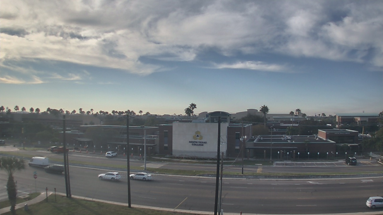 Thumbnail for current weather camera view from South Texas College (old 2013 unit) in McAllen, Texas