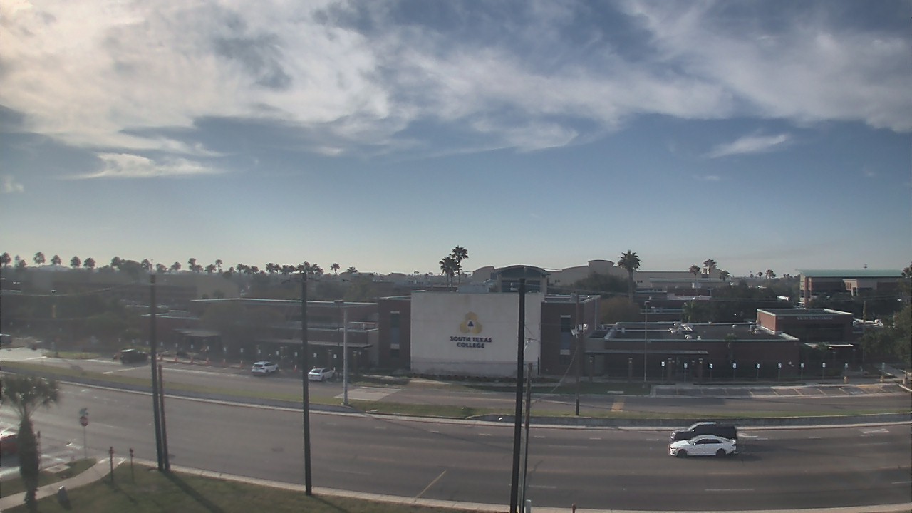 Thumbnail for current weather camera view from South Texas College (old 2013 unit) in McAllen, Texas