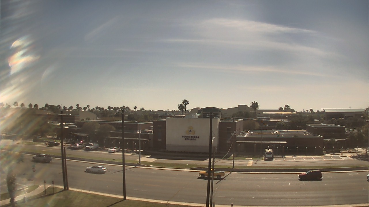 Thumbnail for current weather camera view from South Texas College (old 2013 unit) in McAllen, Texas