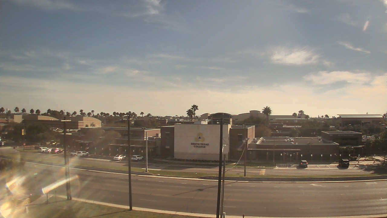 Thumbnail for current weather camera view from South Texas College (old 2013 unit) in McAllen, Texas