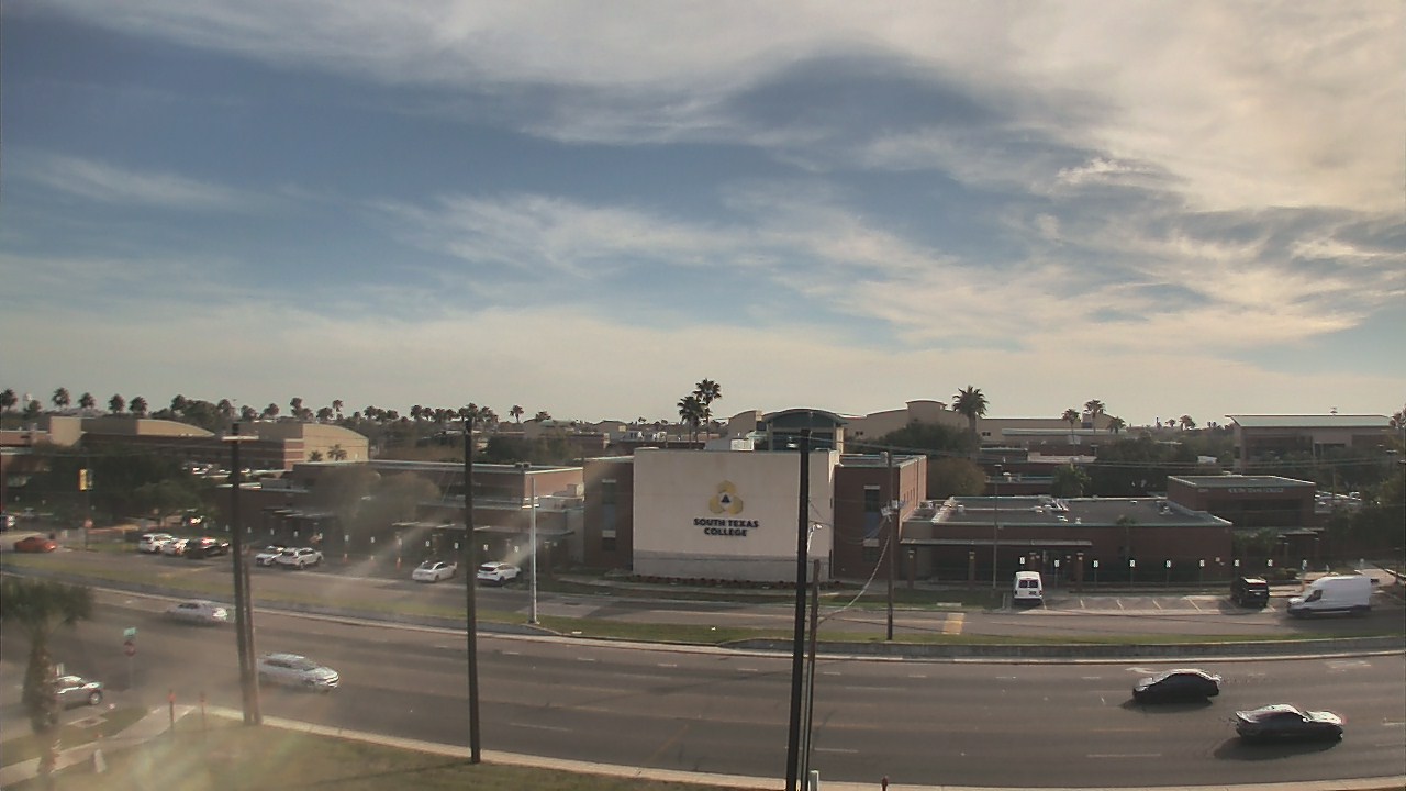 Thumbnail for current weather camera view from South Texas College (old 2013 unit) in McAllen, Texas