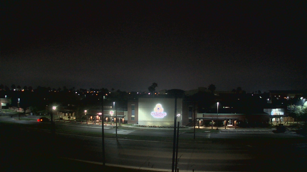 Thumbnail for current weather camera view from South Texas College (old 2013 unit) in McAllen, Texas