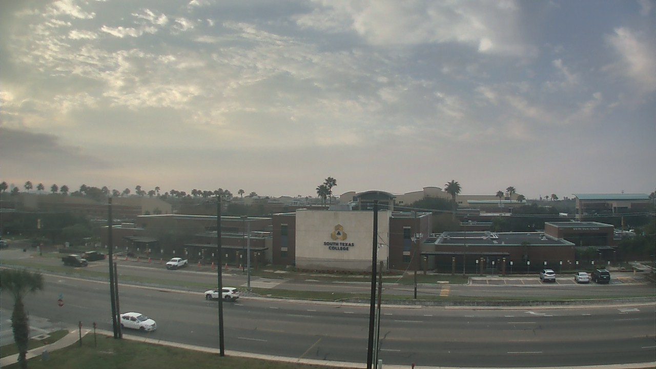 Thumbnail for current weather camera view from South Texas College (old 2013 unit) in McAllen, Texas