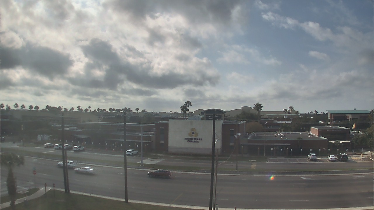 Thumbnail for current weather camera view from South Texas College (old 2013 unit) in McAllen, Texas