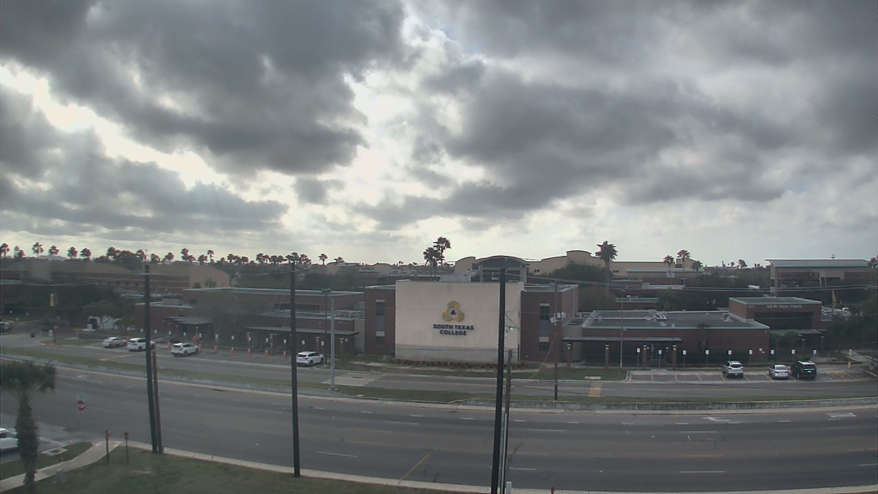 Thumbnail for current weather camera view from South Texas College (old 2013 unit) in McAllen, Texas