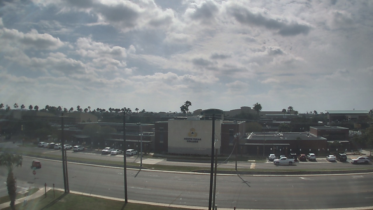 Thumbnail for current weather camera view from South Texas College (old 2013 unit) in McAllen, Texas