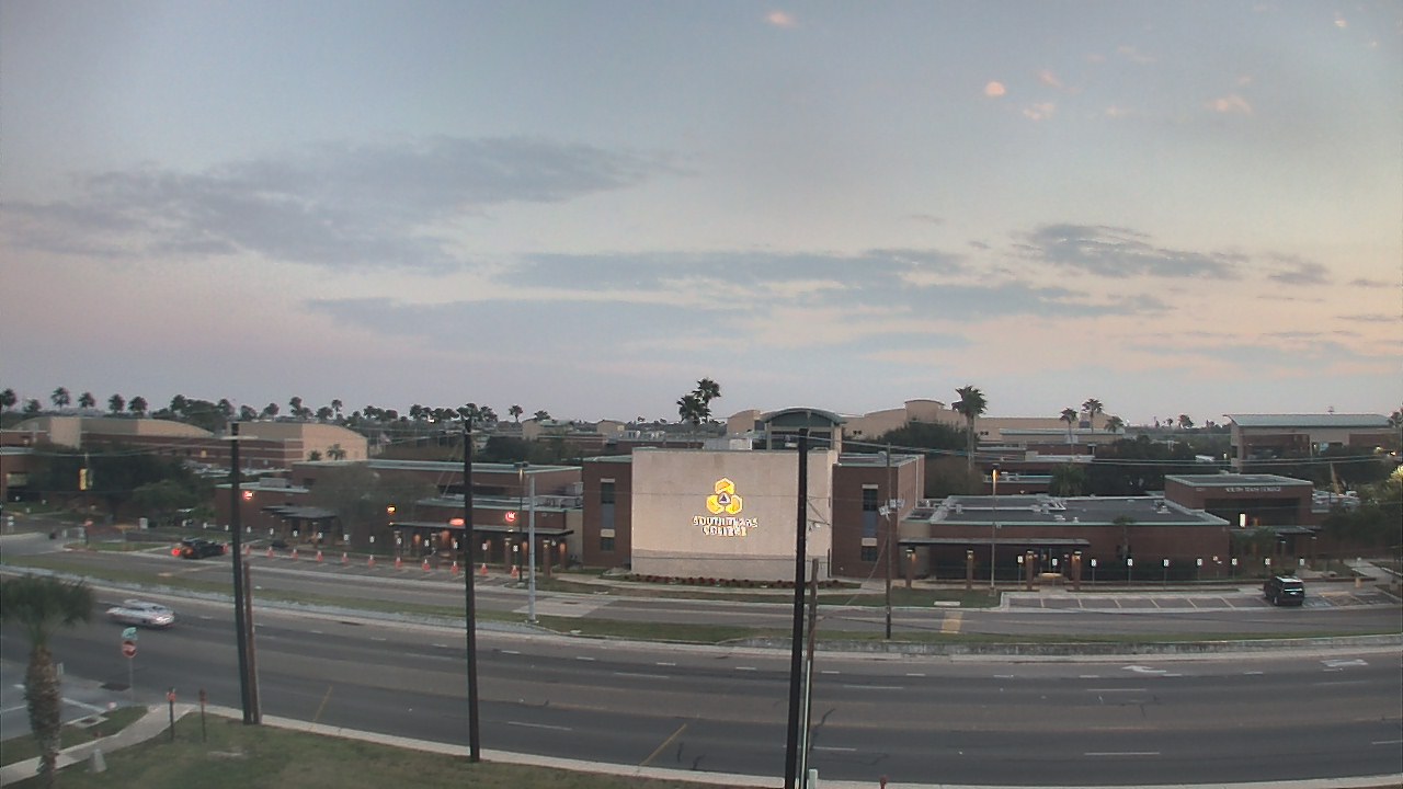 Thumbnail for current weather camera view from South Texas College (old 2013 unit) in McAllen, Texas