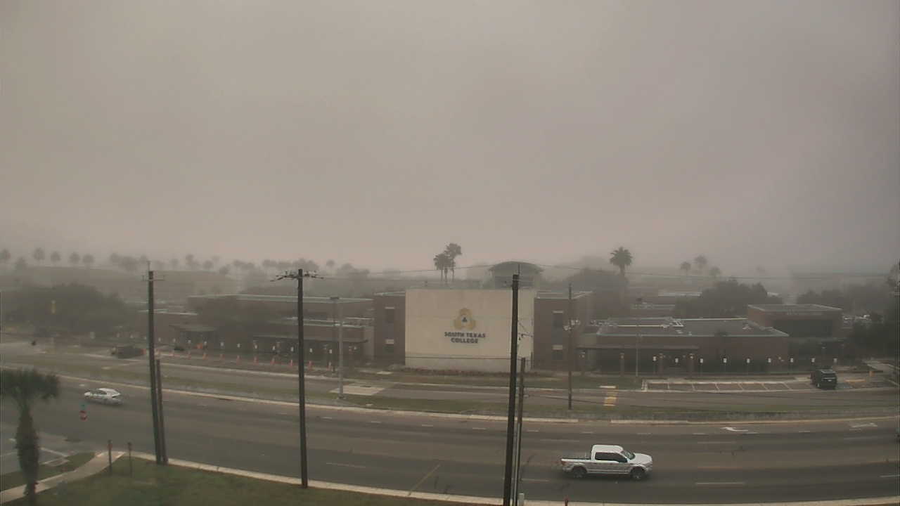 Thumbnail for current weather camera view from South Texas College (old 2013 unit) in McAllen, Texas