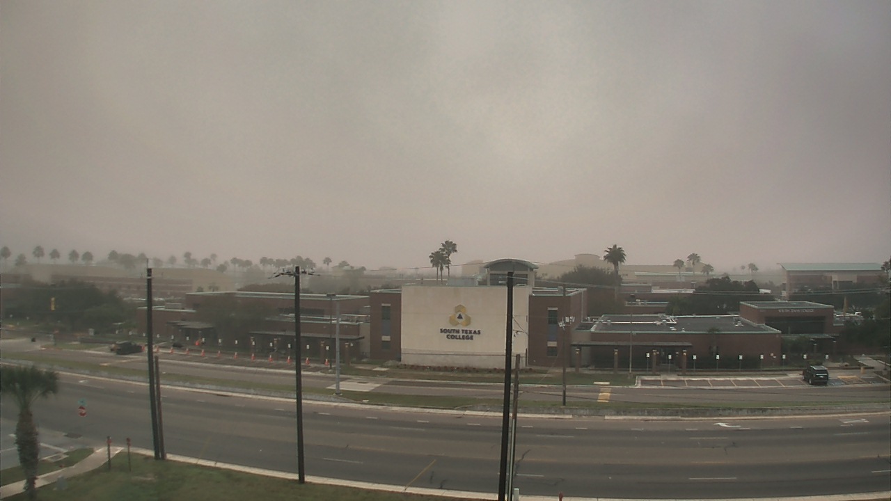 Thumbnail for current weather camera view from South Texas College (old 2013 unit) in McAllen, Texas