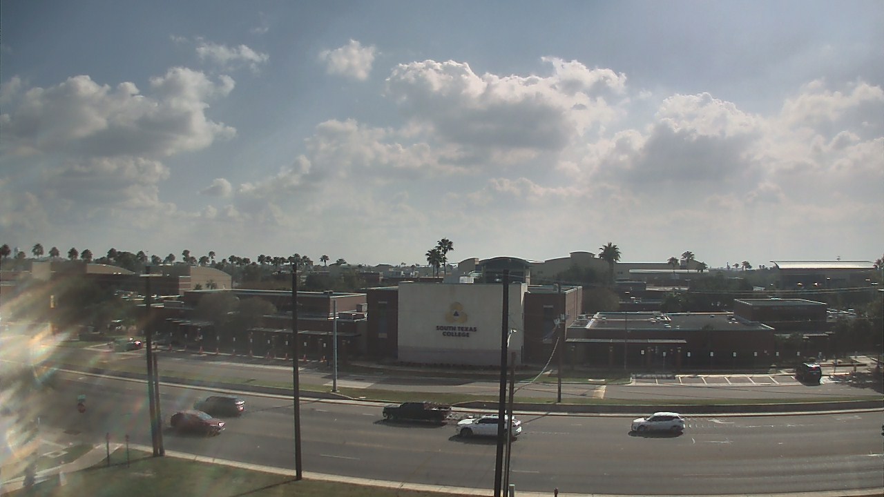 Thumbnail for current weather camera view from South Texas College (old 2013 unit) in McAllen, Texas