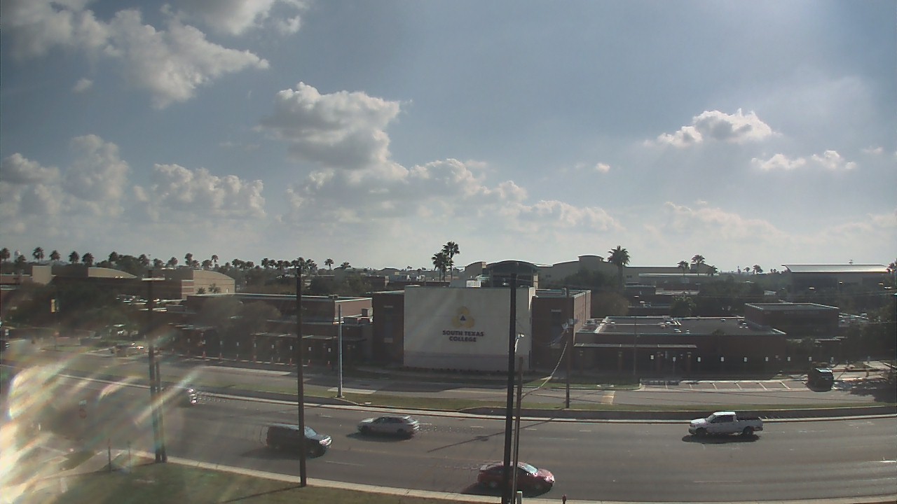 Thumbnail for current weather camera view from South Texas College (old 2013 unit) in McAllen, Texas
