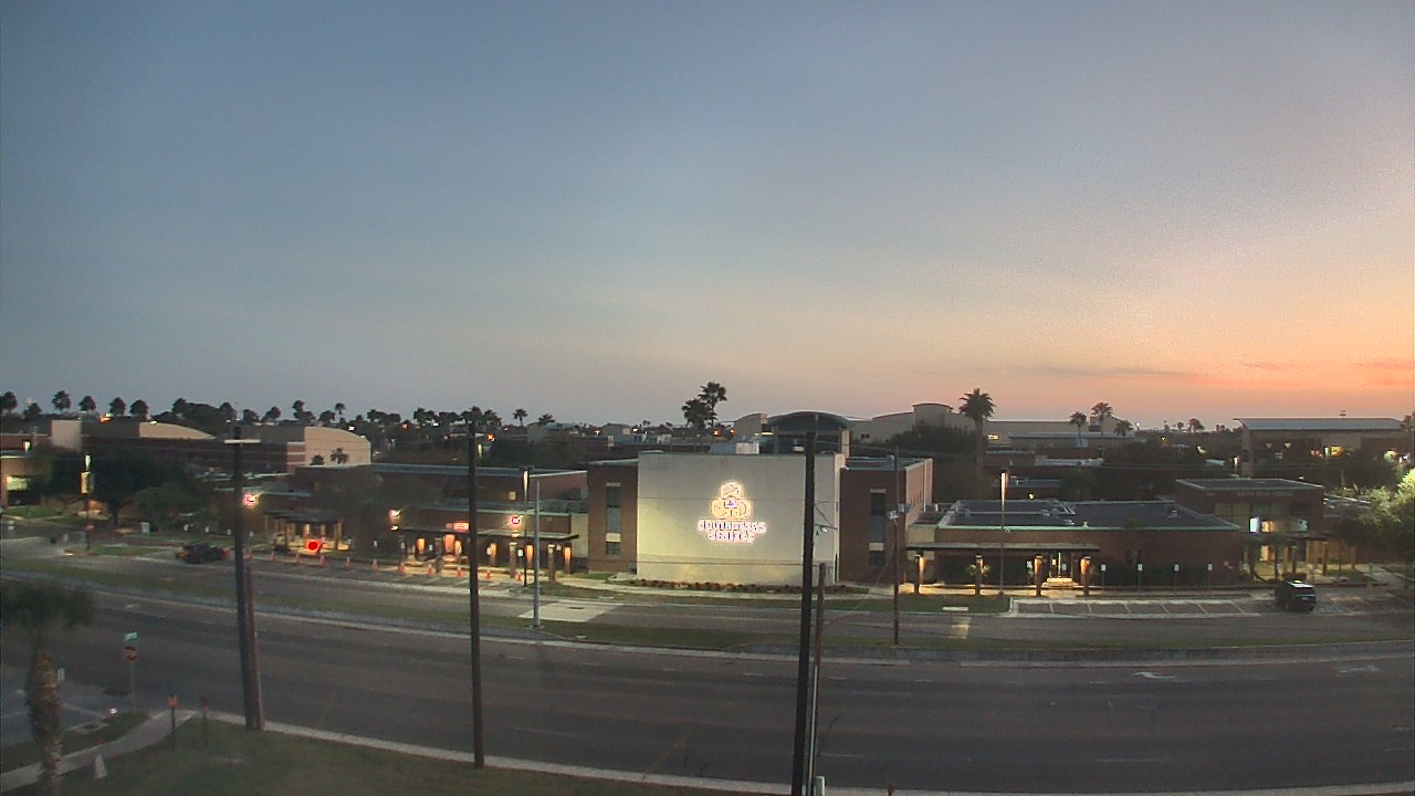 Thumbnail for current weather camera view from South Texas College (old 2013 unit) in McAllen, Texas