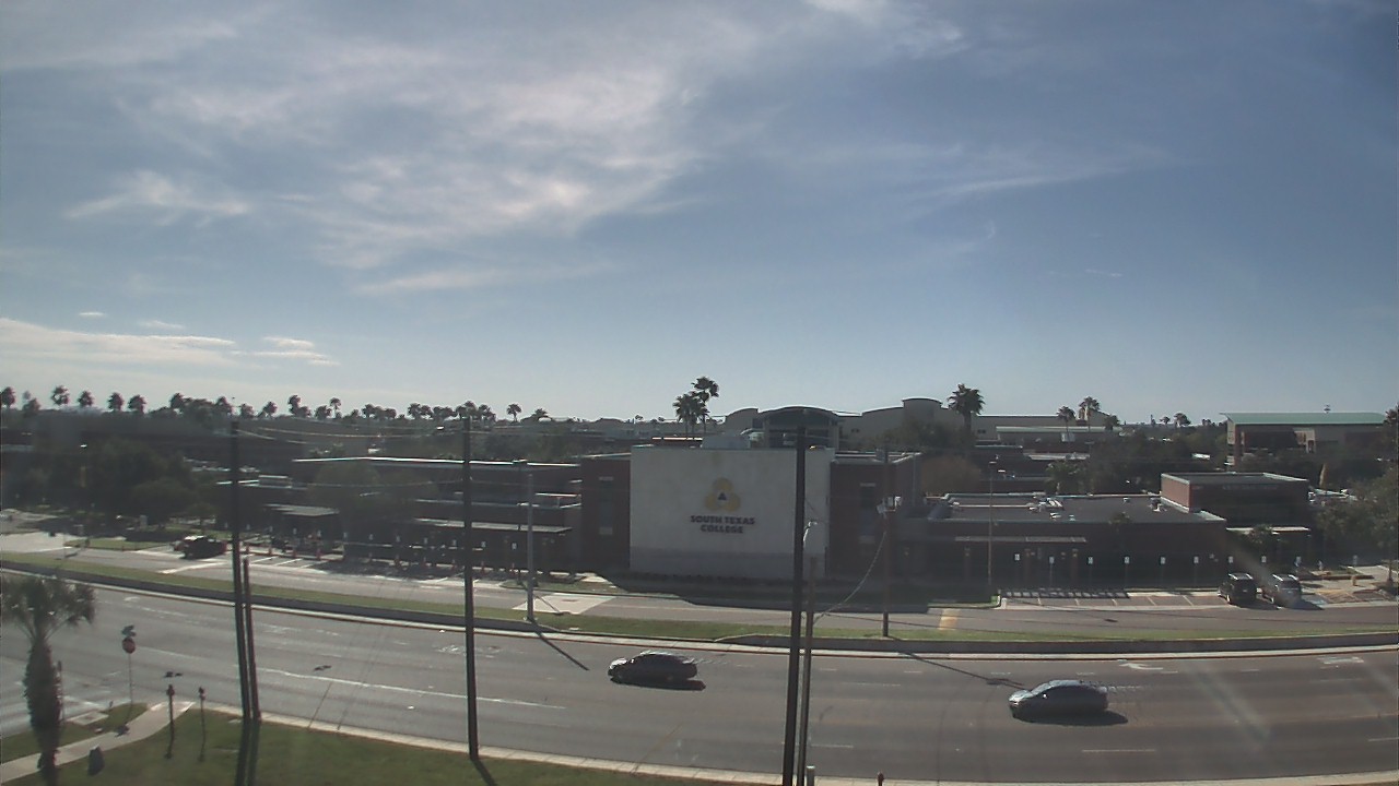 Thumbnail for current weather camera view from South Texas College (old 2013 unit) in McAllen, Texas
