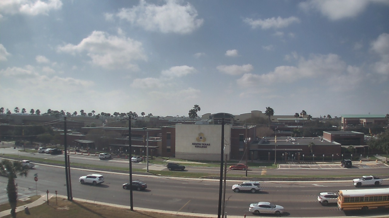 Thumbnail for current weather camera view from South Texas College (old 2013 unit) in McAllen, Texas