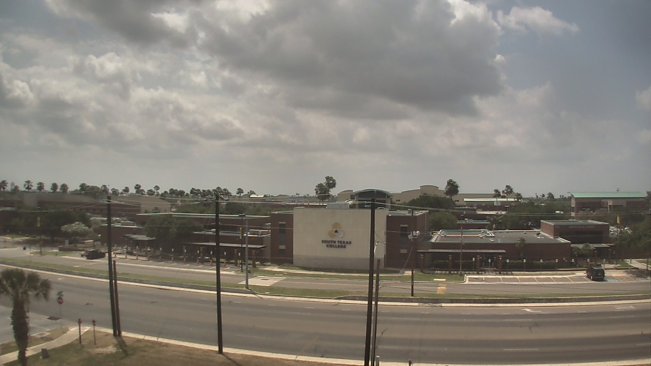 Thumbnail for current weather camera view from South Texas College (old 2013 unit) in McAllen, Texas