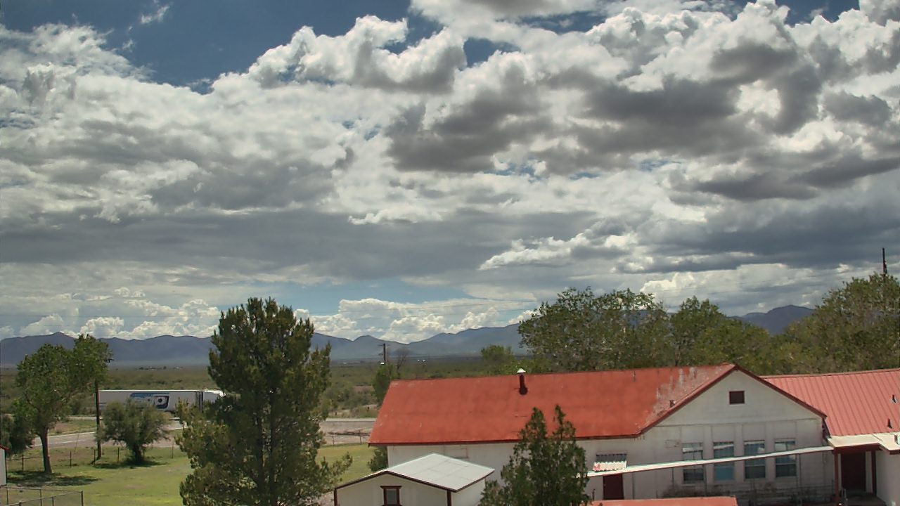 Thumbnail for current weather camera view from Double Adobe ES in McNeal, Arizona