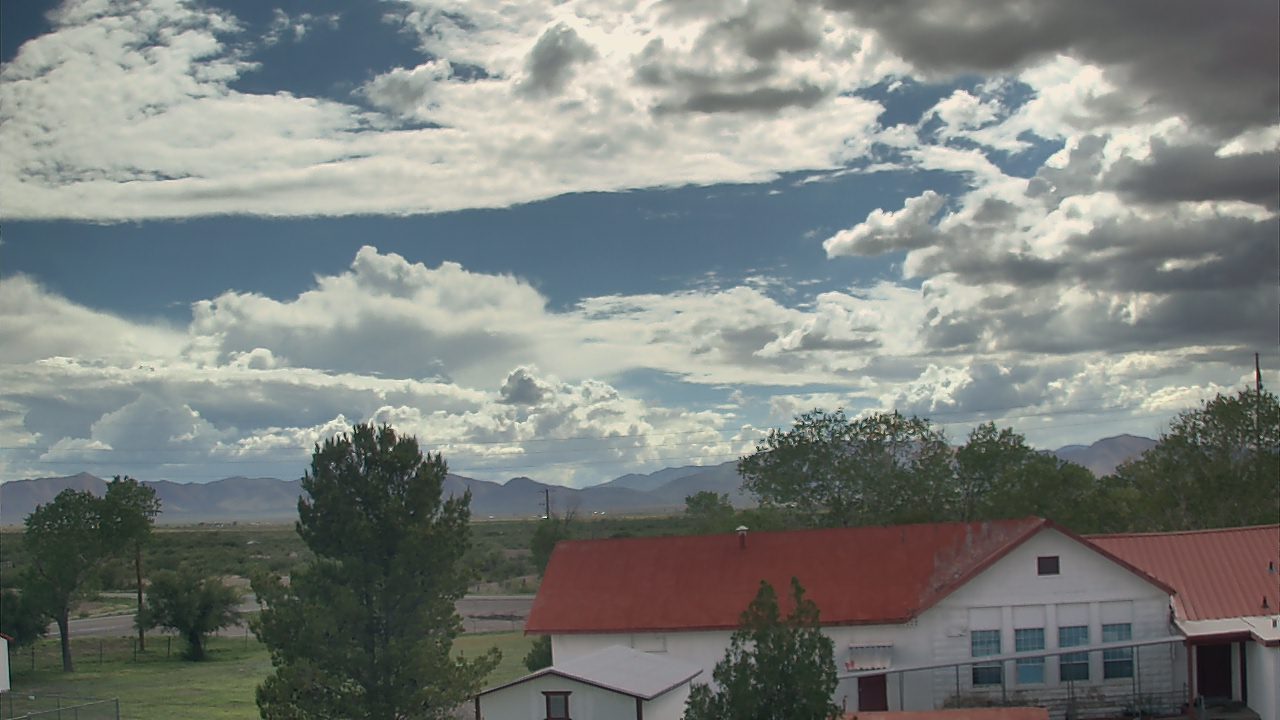 Thumbnail for current weather camera view from Double Adobe ES in McNeal, Arizona