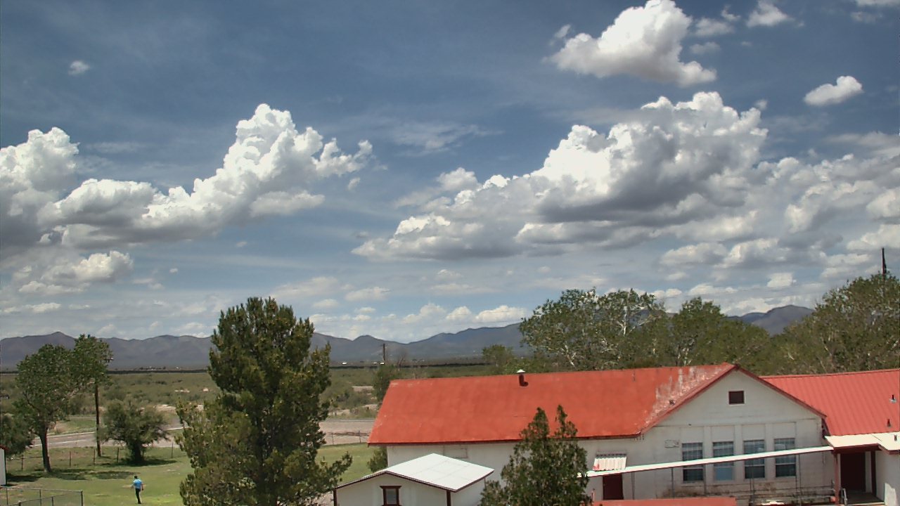 Thumbnail for current weather camera view from Double Adobe ES in McNeal, Arizona