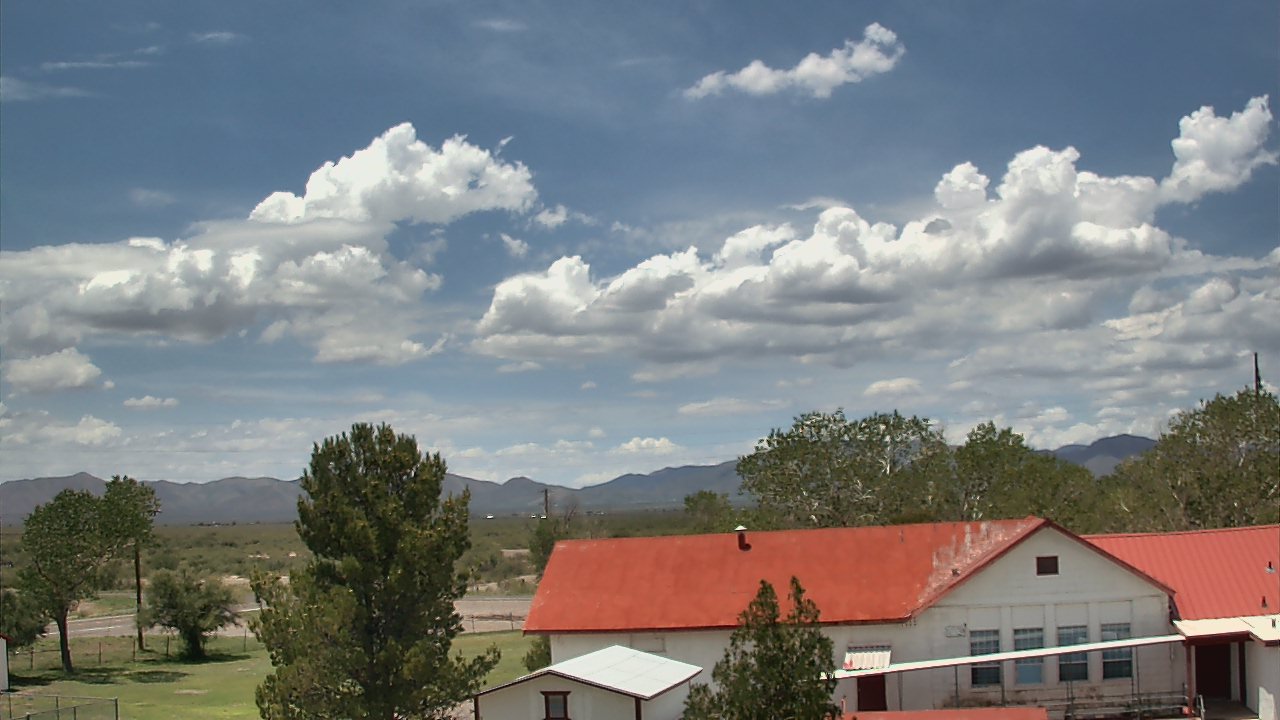 Thumbnail for current weather camera view from Double Adobe ES in McNeal, Arizona