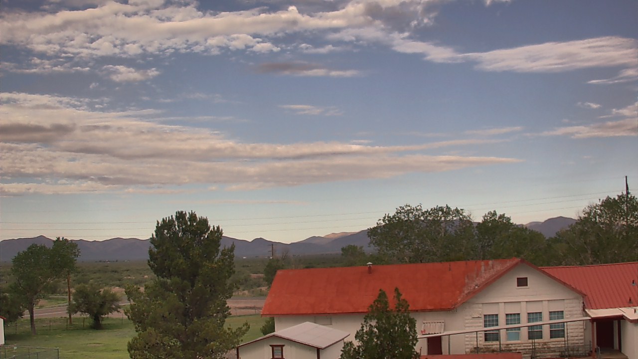 Thumbnail for current weather camera view from Double Adobe ES in McNeal, Arizona