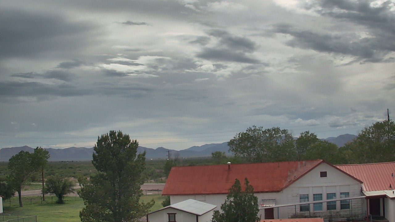 Thumbnail for current weather camera view from Double Adobe ES in McNeal, Arizona