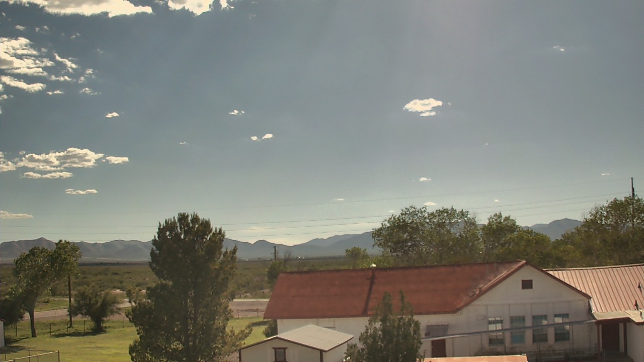 Thumbnail for current weather camera view from Double Adobe ES in McNeal, Arizona