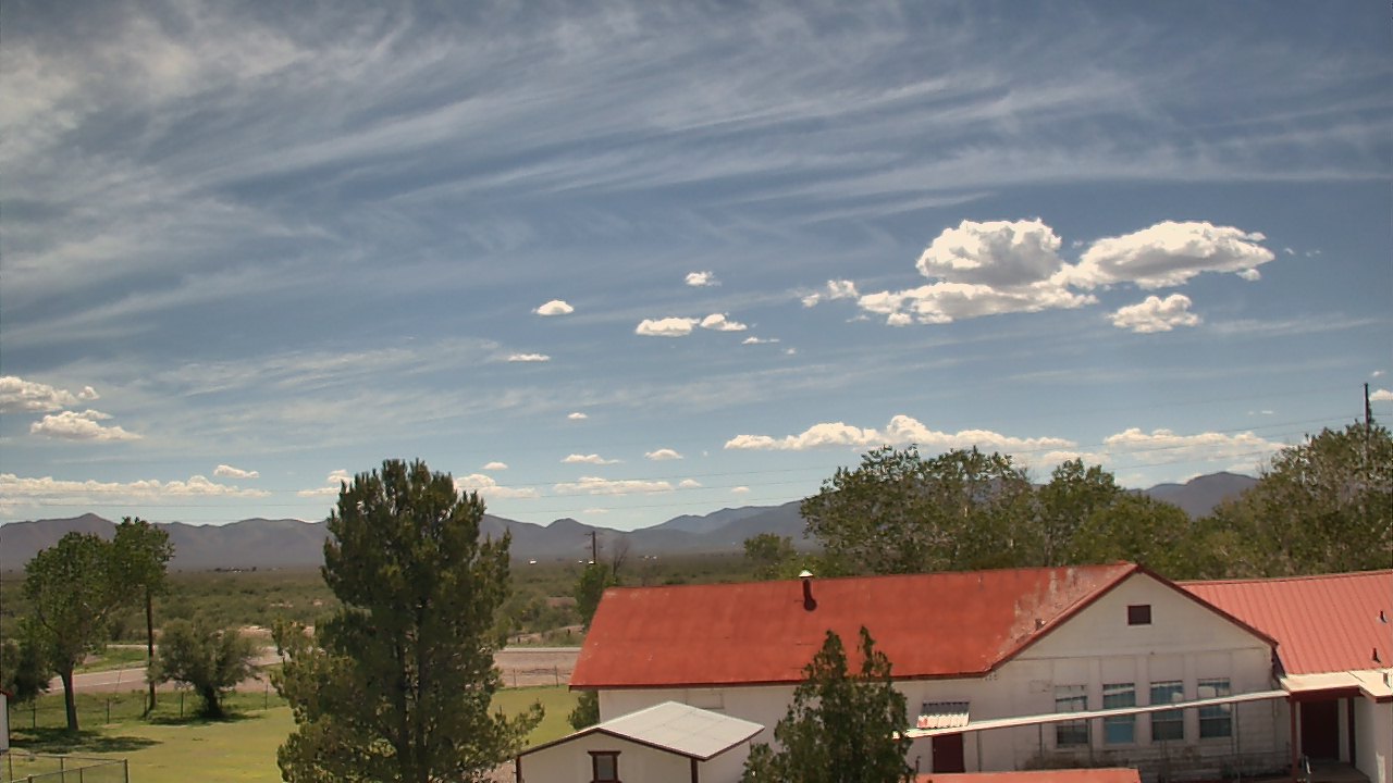 Thumbnail for current weather camera view from Double Adobe ES in McNeal, Arizona