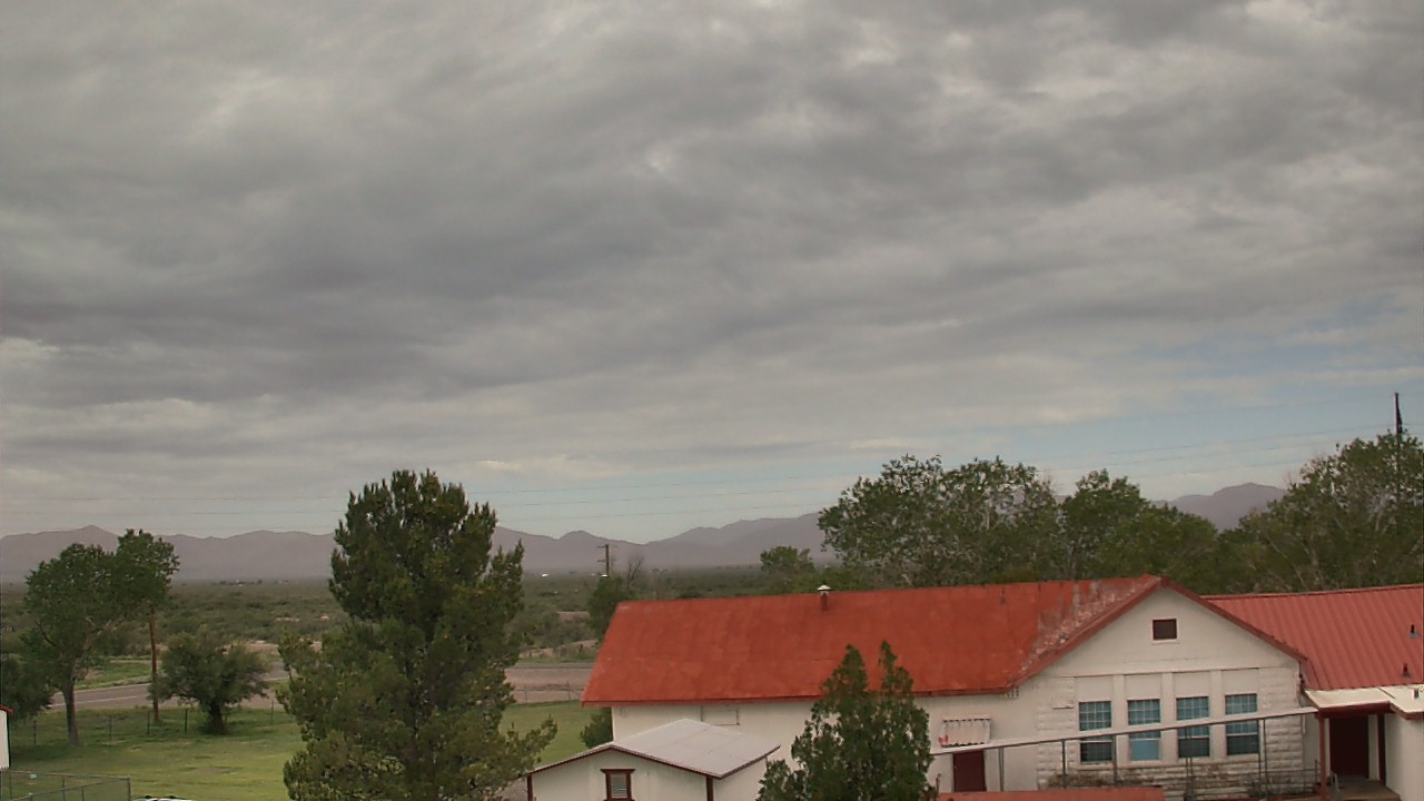 Thumbnail for current weather camera view from Double Adobe ES in McNeal, Arizona
