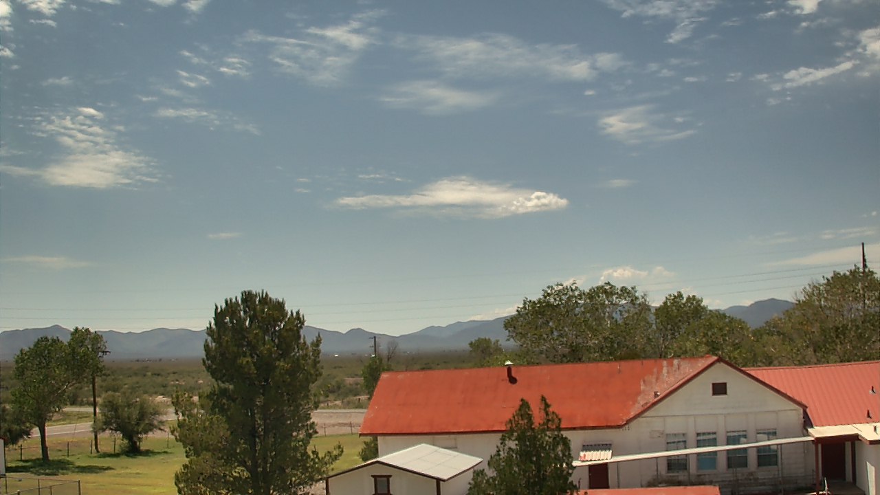 Thumbnail for current weather camera view from Double Adobe ES in McNeal, Arizona