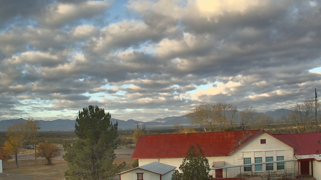 Thumbnail for current weather camera view from Double Adobe ES in McNeal, Arizona